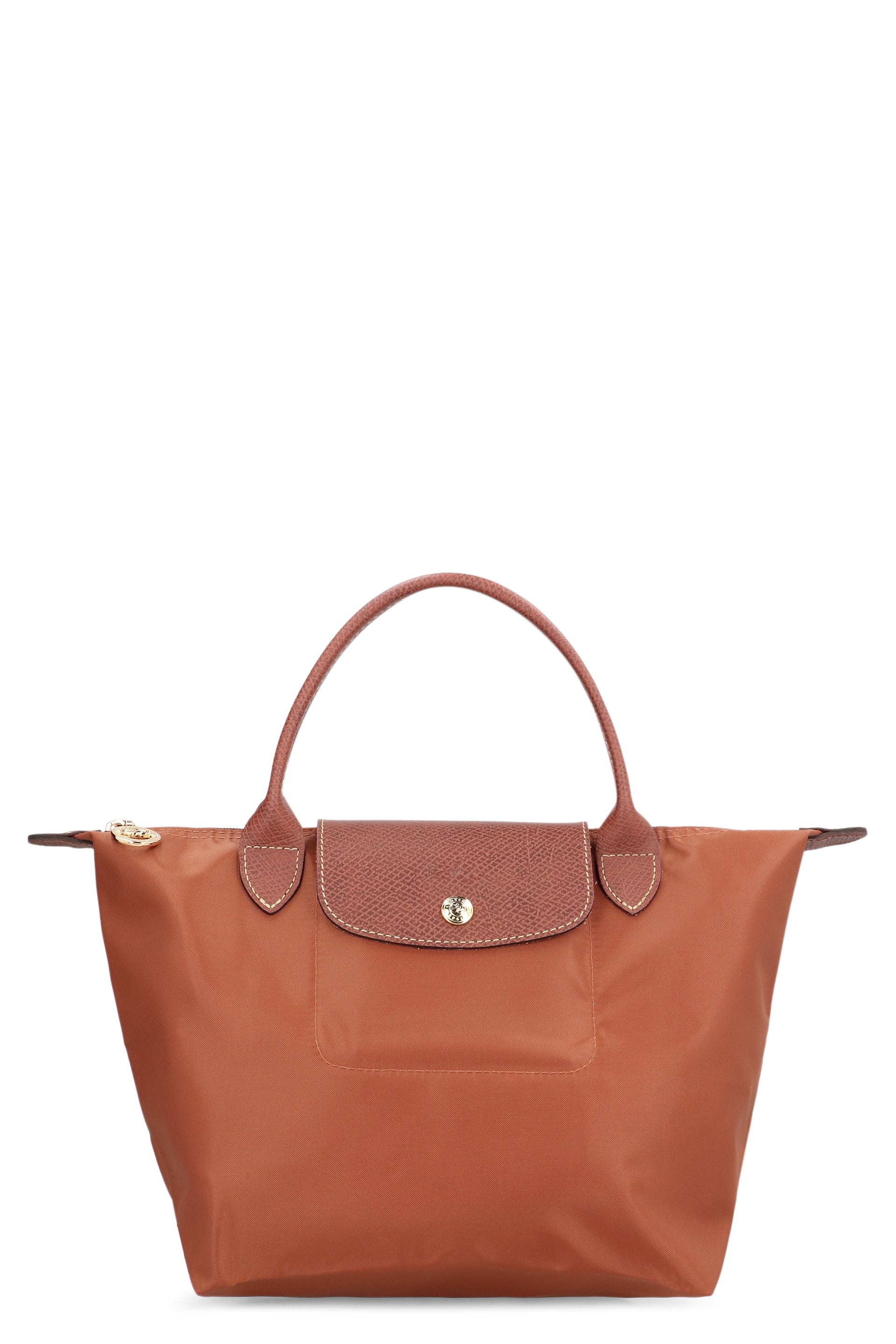 LONGCHAMP Mini Foldable Handbag with Leather Details
