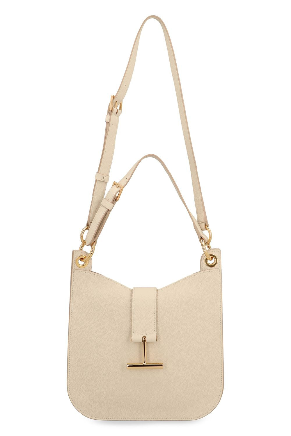 TOM FORD Mini Pebbled Leather Crossbody Handbag - 25x25 cm