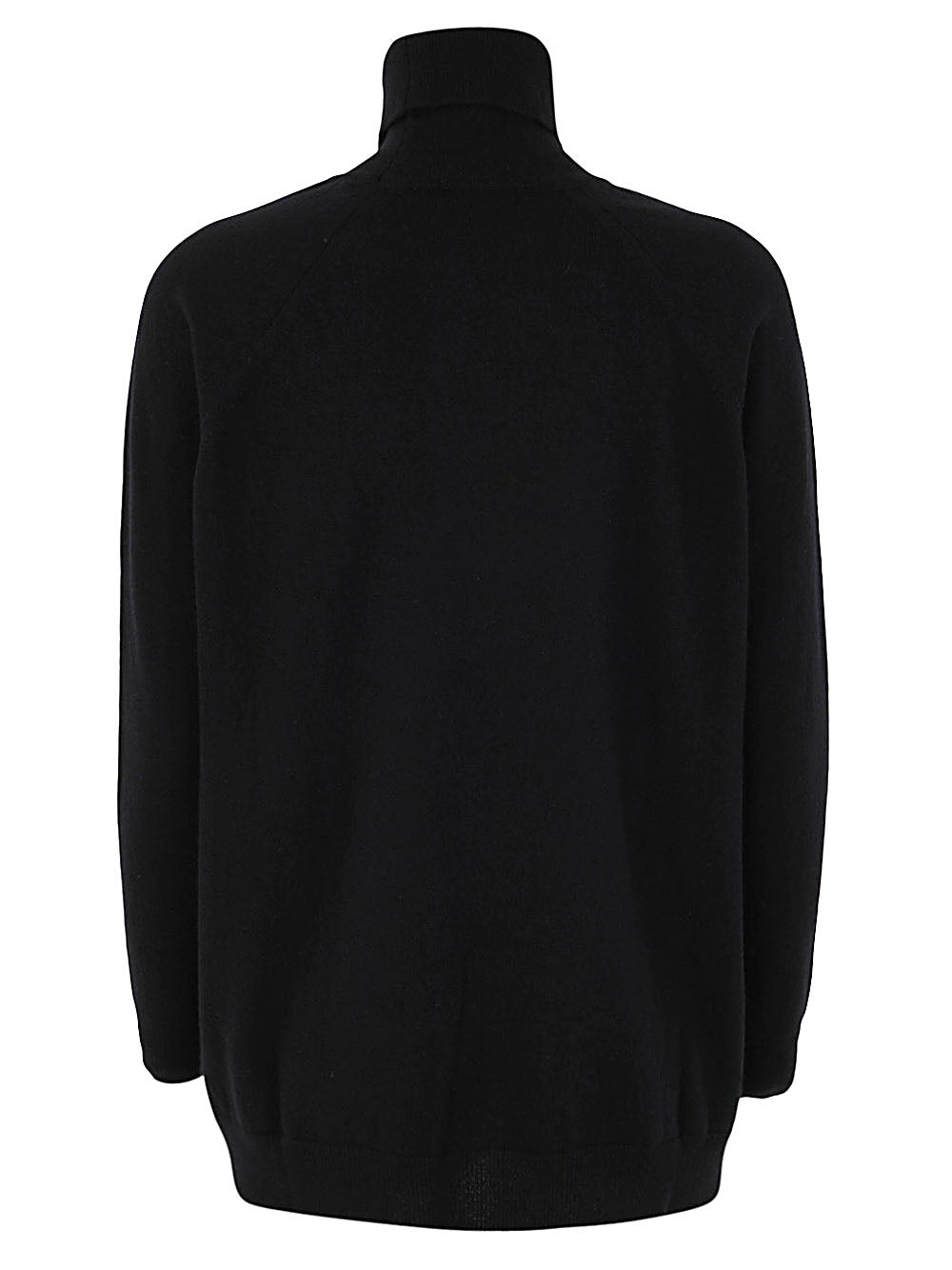 DRUMOHR Oversized Turtle Neck Sweater with Side Splits Detail