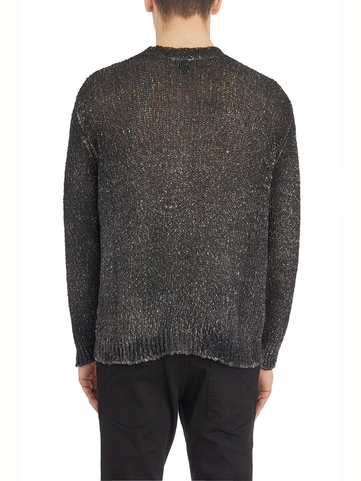 AVANT TOI Crew Neck Sweater in Cotton and Linen - Size M