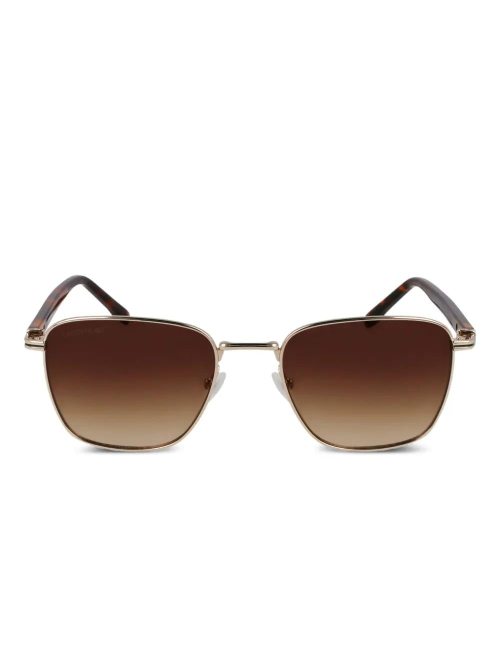 LACOSTE Rectangular-Frame Sunglasses for Men - SS25 Collection