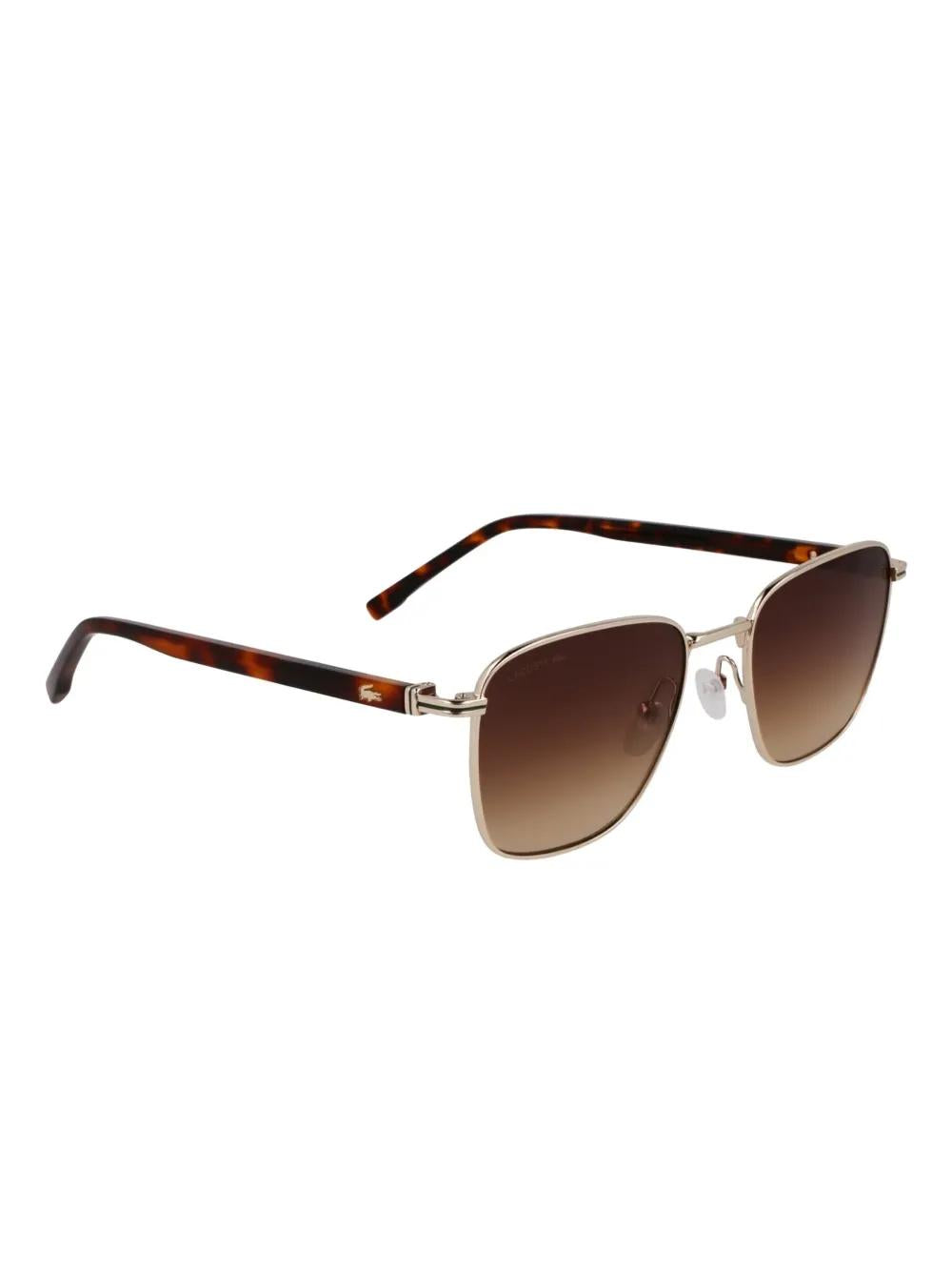 LACOSTE Rectangular-Frame Sunglasses for Men - SS25 Collection