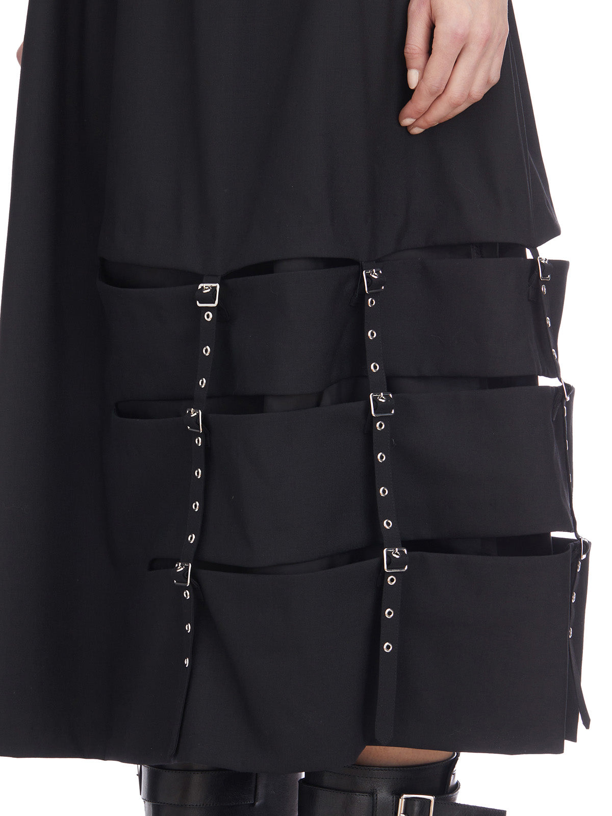 COMME DES GARÇONS Wool Mini Skirt