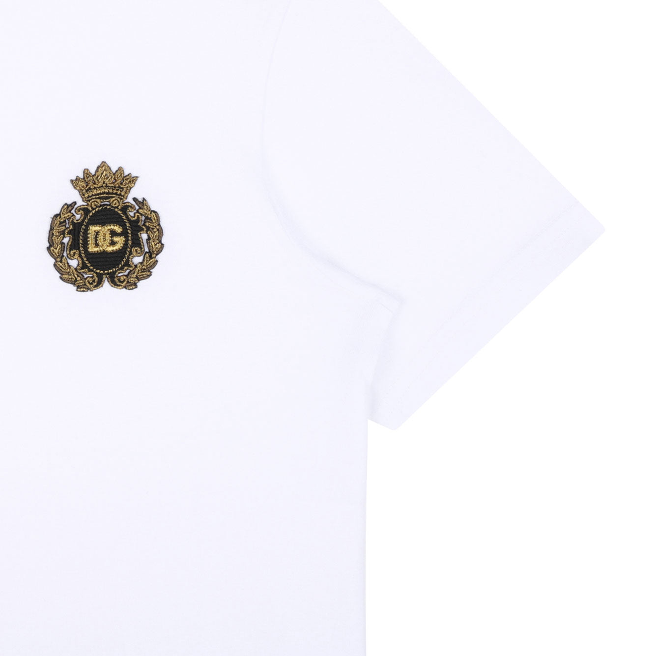 DOLCE & GABBANA Classic Cotton T-Shirt for Boys - FW25 Edition