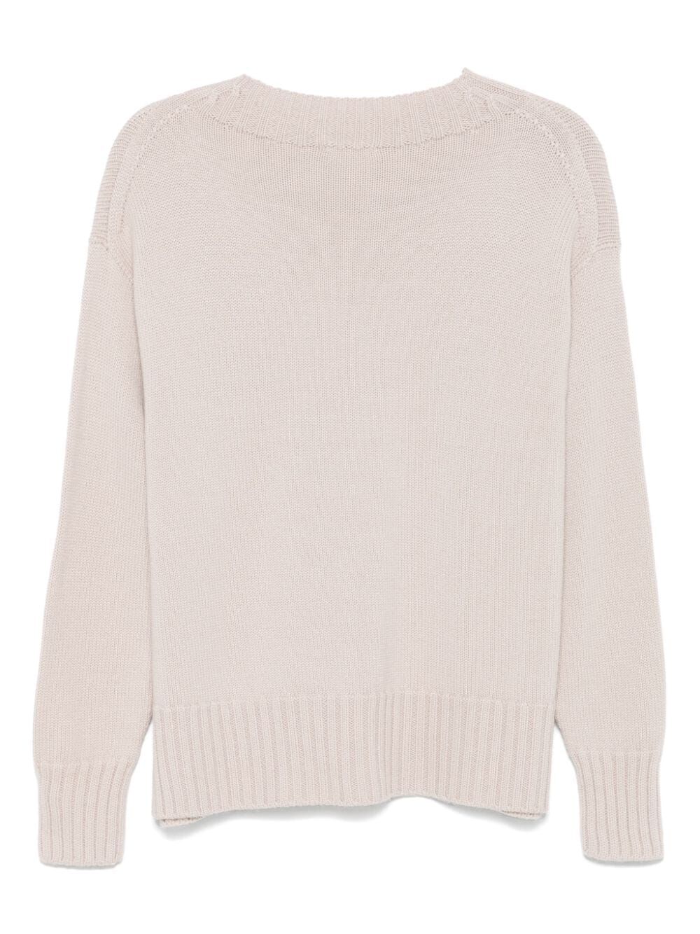 DRUMOHR Oversized Long Sleeve Crew Neck Sweater