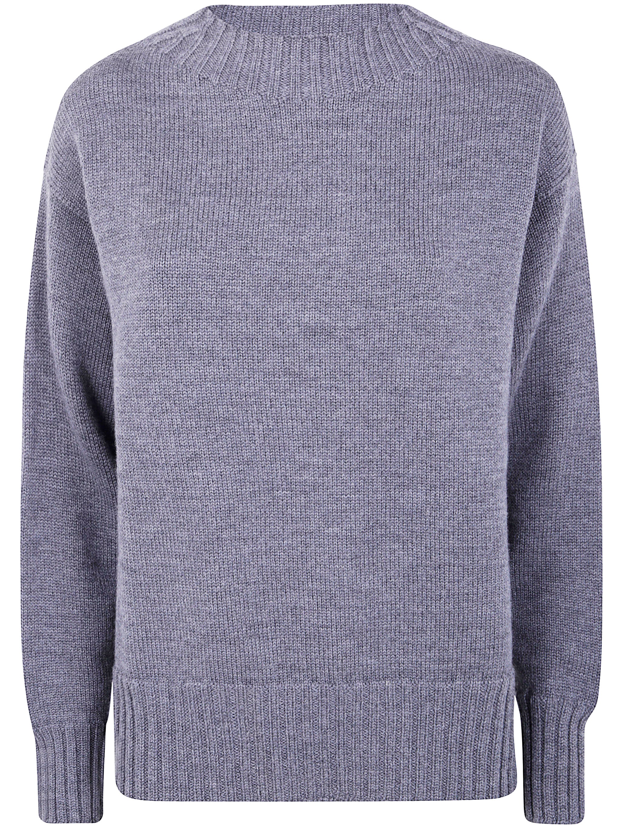 DRUMOHR Long Sleeve Crew Neck Sweater