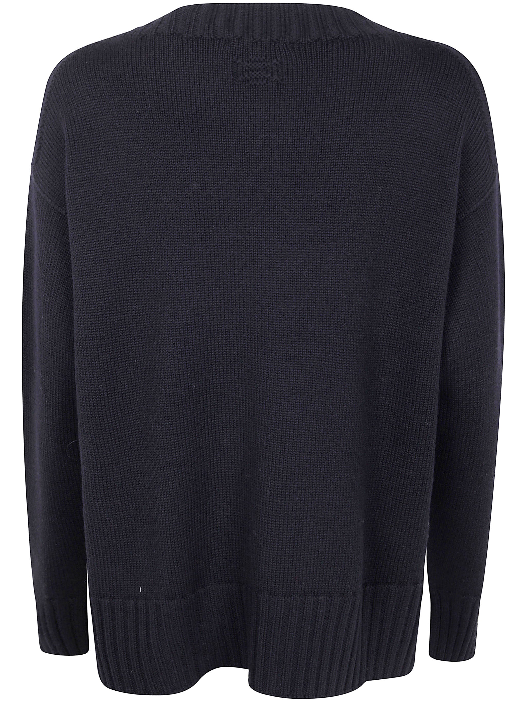 DRUMOHR Women's Long Sleeve Crew Neck Sweater