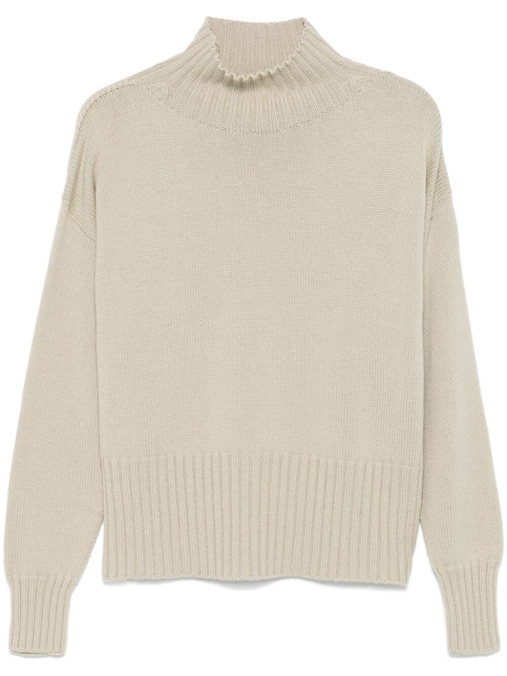 DRUMOHR Oversized Long Sleeve Turtle Neck Sweater