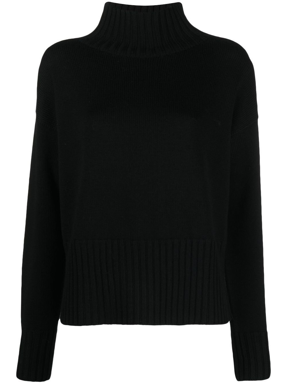 DRUMOHR Oversized Long Sleeve Turtle Neck Sweater