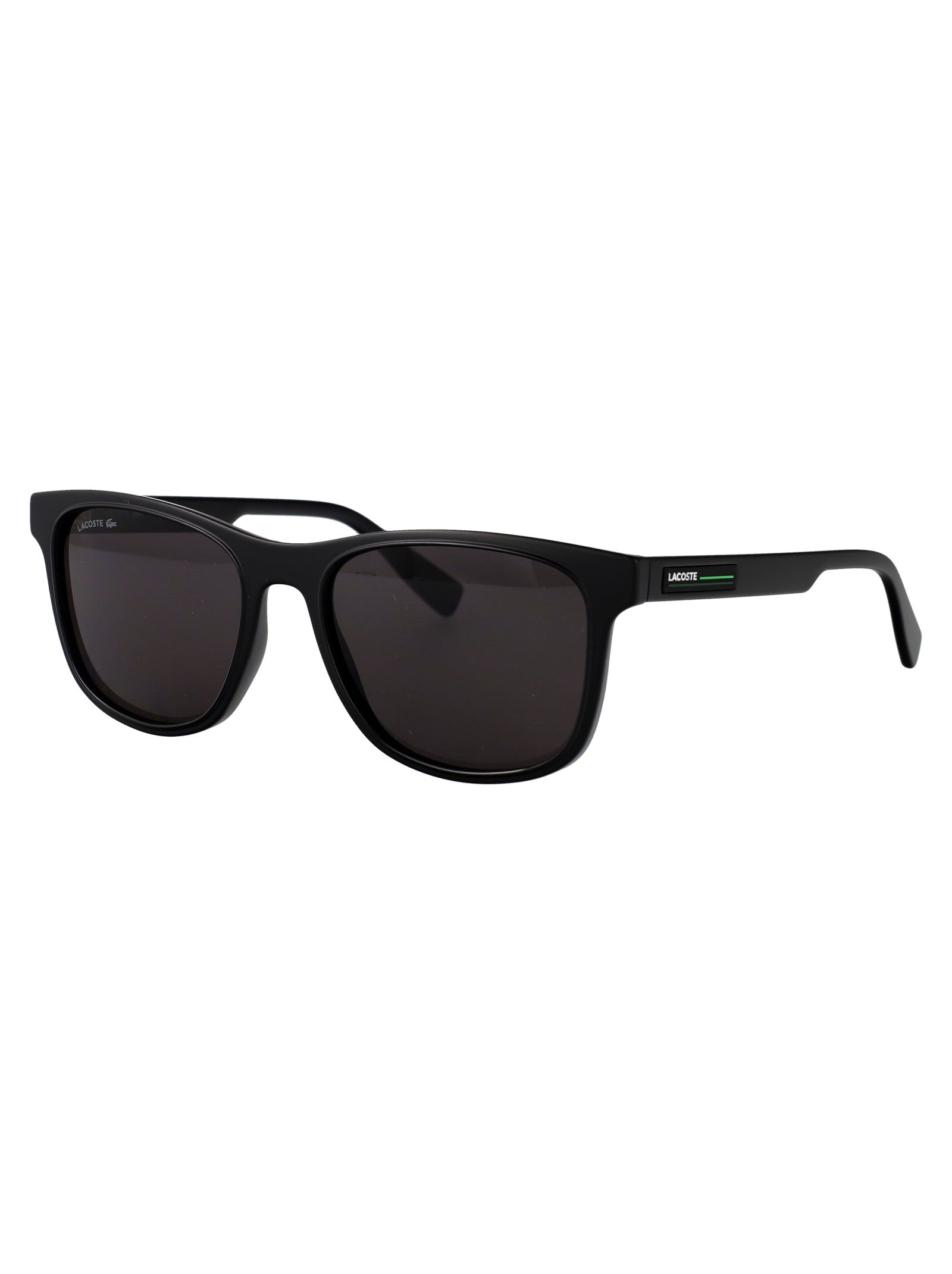 LACOSTE Matte Black Acetate Men's Sunglasses