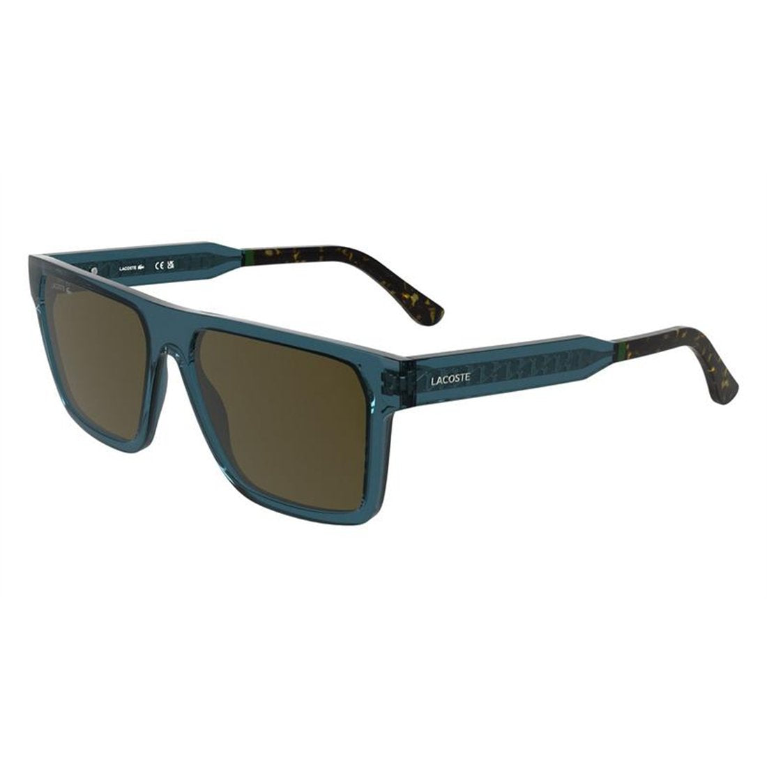 LACOSTE Modern Men's Transparent Frame Sunglasses