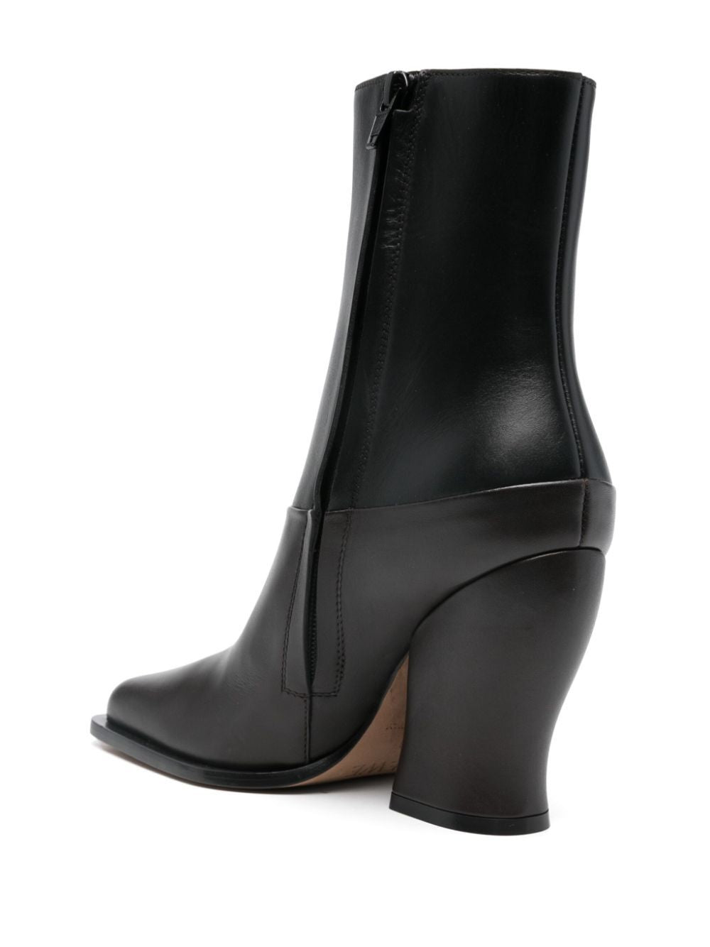 LOEWE Two-Colour Wave Ankle Boots for Women