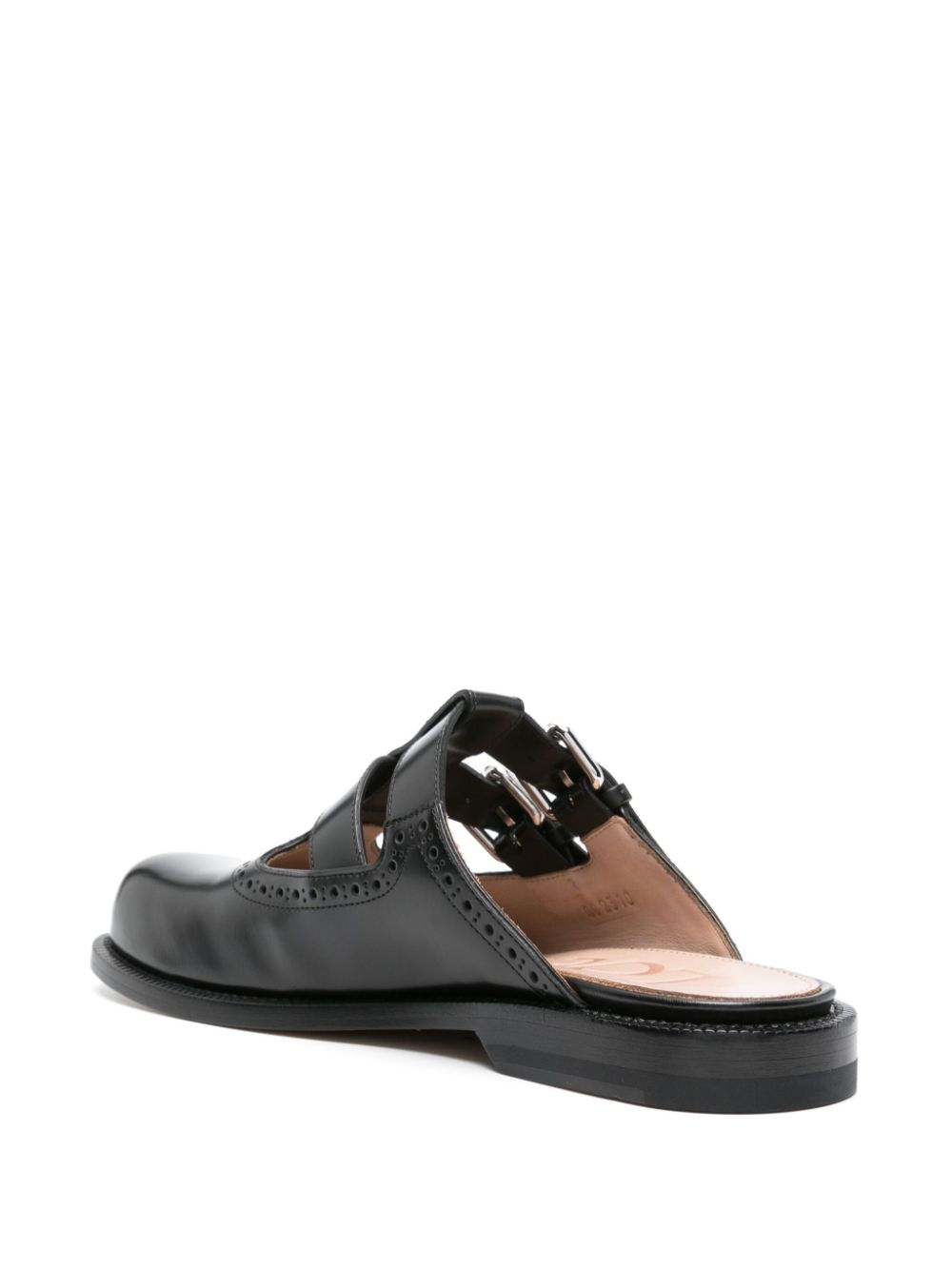 LOEWE Leather Mary Jane Flats for Women - SS25 Collection
