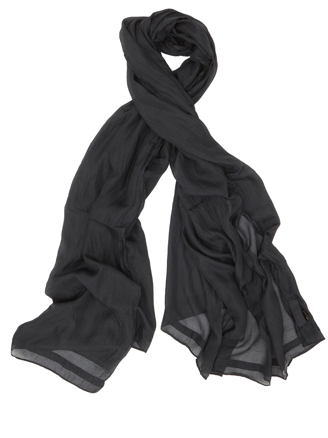 MARC LE BIHAN Elegant Silk Scarf - 117 x 228cm