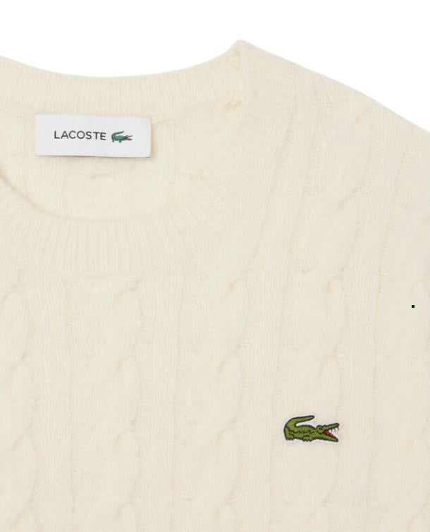 LACOSTE Cable-knit Sweater - FW25