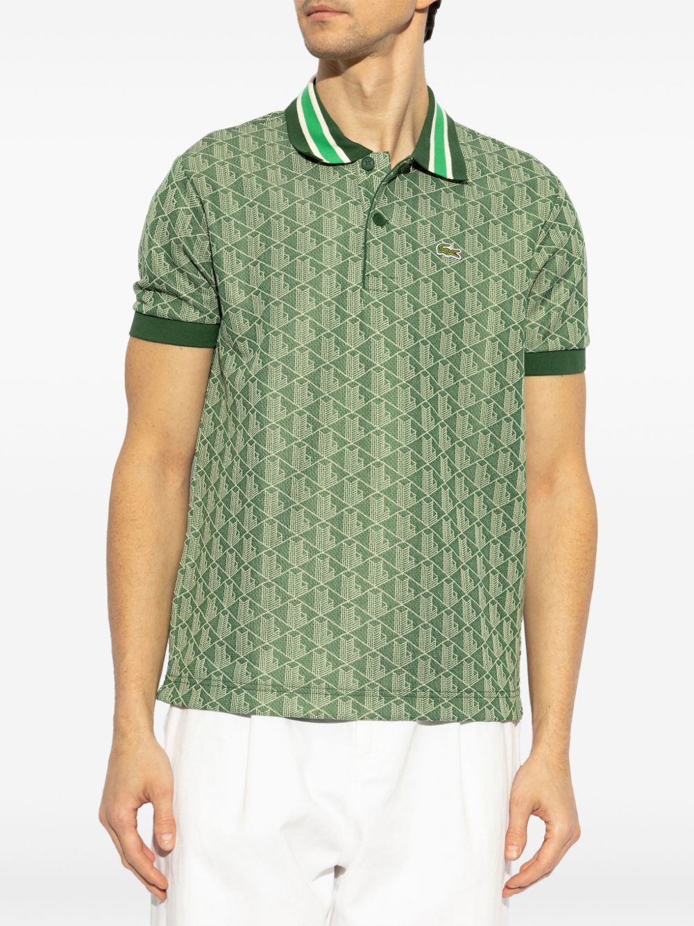 LACOSTE Classic-Fit Polo Shirt - Size 48 IT