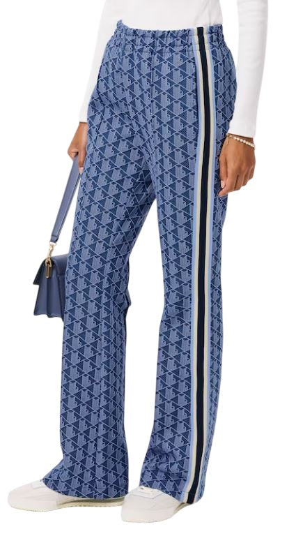 LACOSTE Fitted Knee and Flared Ankle Pants