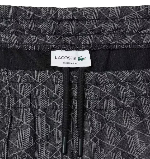 LACOSTE Vintage Monogram Tracksuit Pants for Men - Regular Fit
