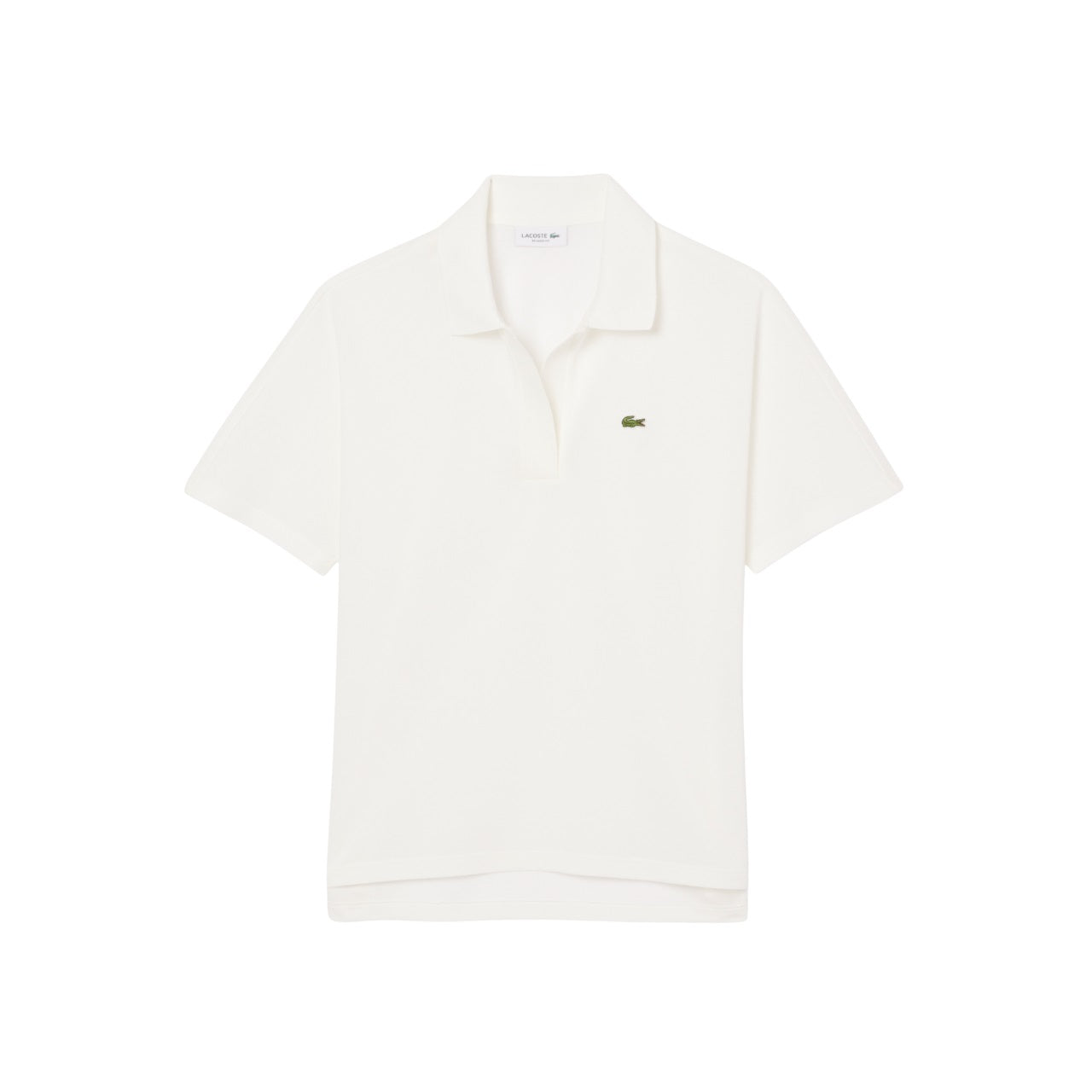 LACOSTE Contemporary Women's Polo with Relaxed Fit