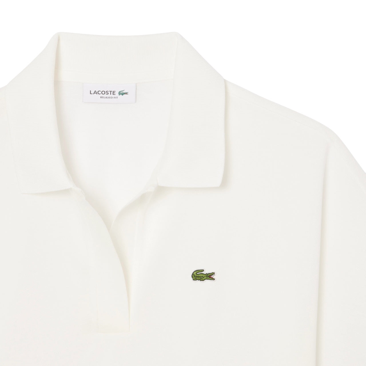 LACOSTE Contemporary Women's Polo with Relaxed Fit