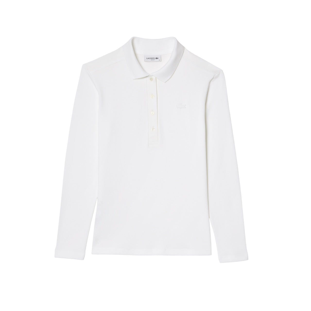 LACOSTE Elegant Long Sleeve Polo for Women