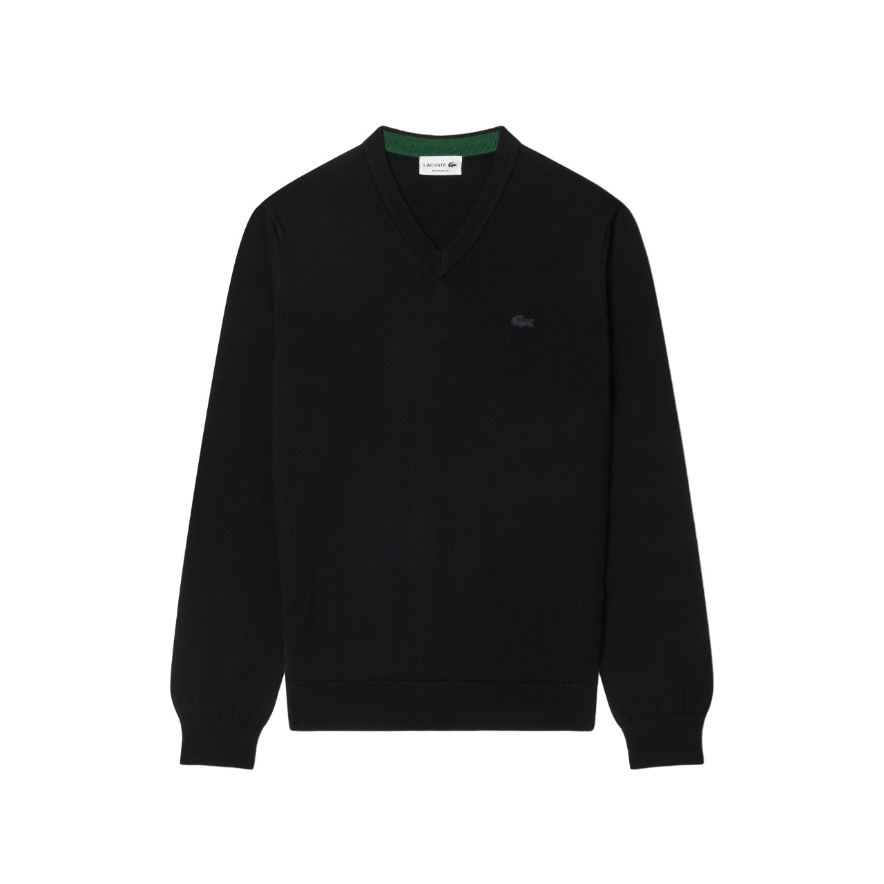 LACOSTE Classic Merino Wool Pullover for Men