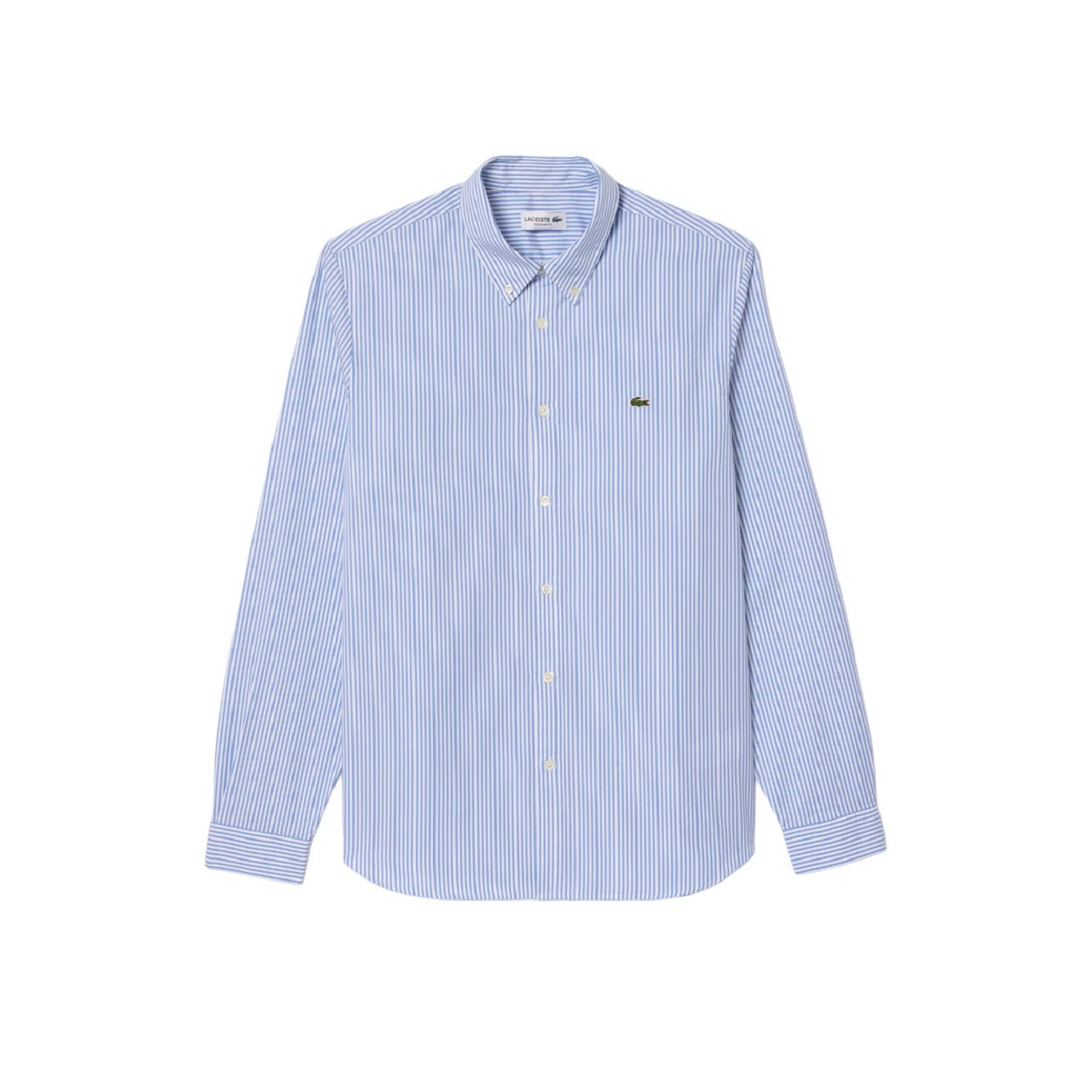 LACOSTE Luxe Cotton Shirt for Men - Clear Blue