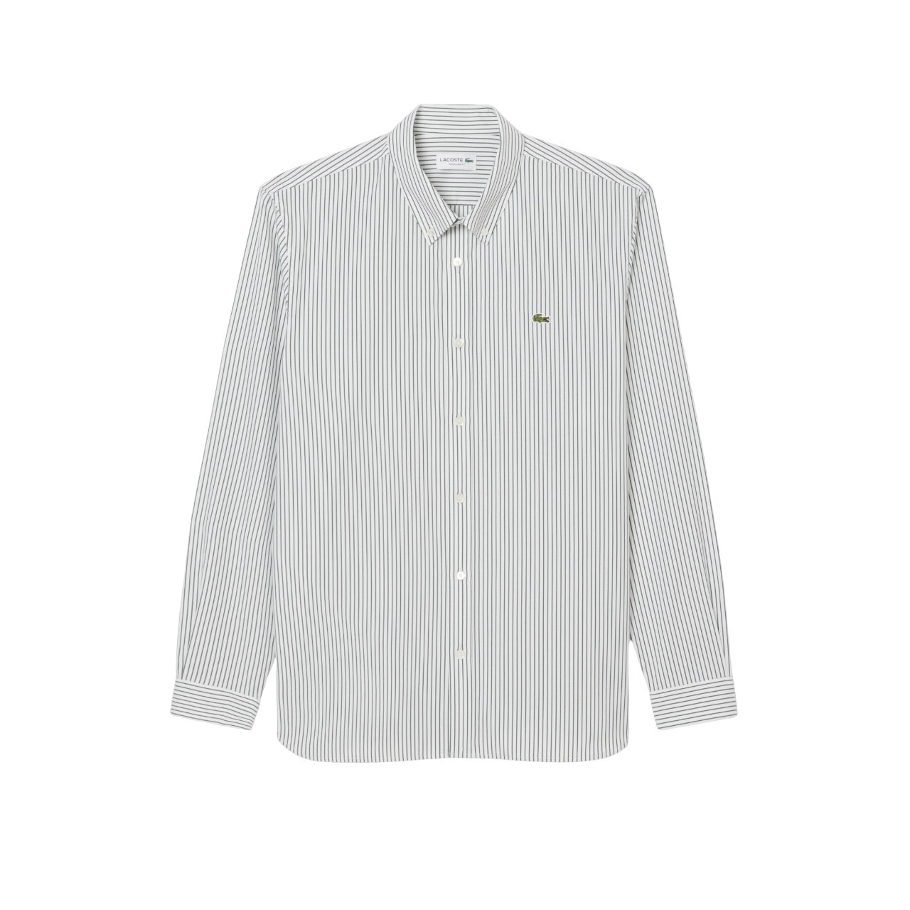 LACOSTE Relaxed Chic Striped Shirt for Men - FW25