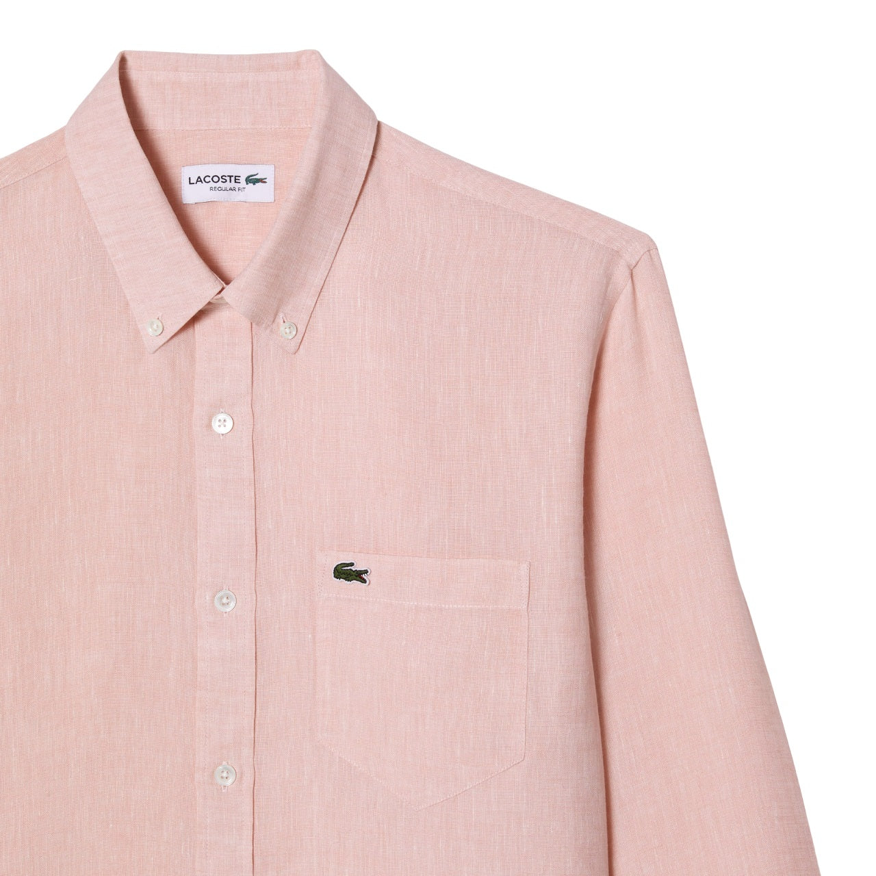 LACOSTE Luxe Linen Shirt for Men