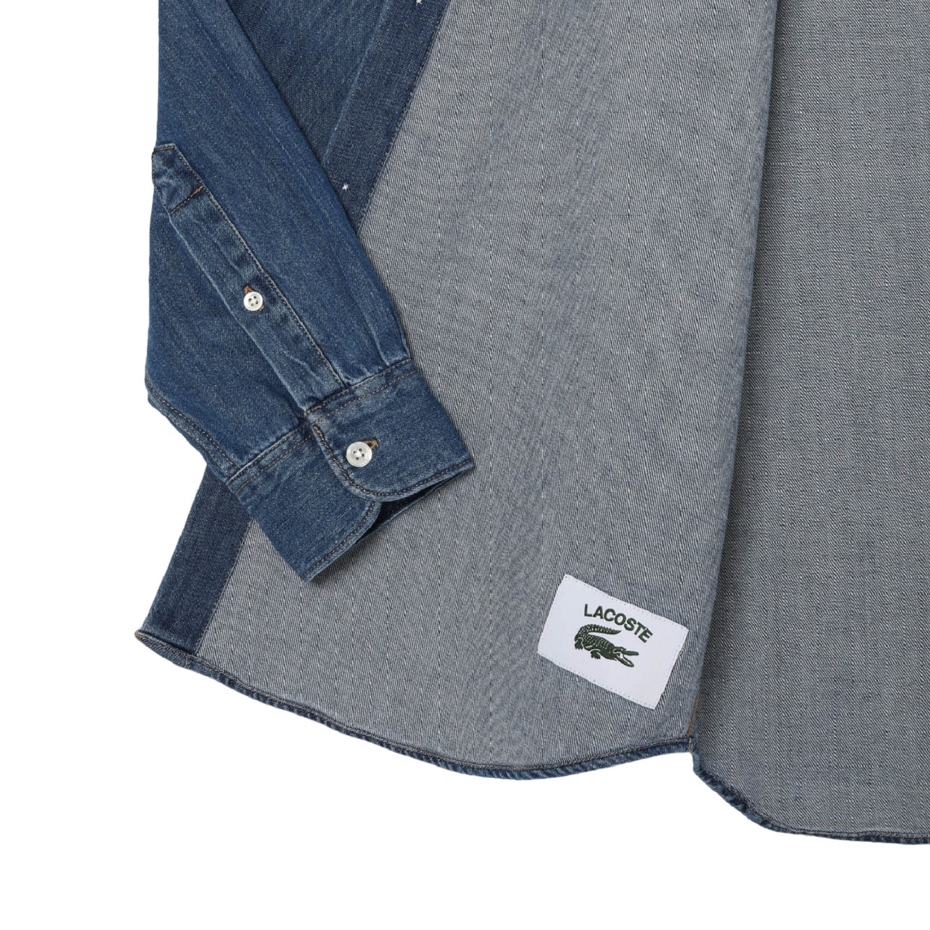 LACOSTE Iconic Denim Shirt for Men