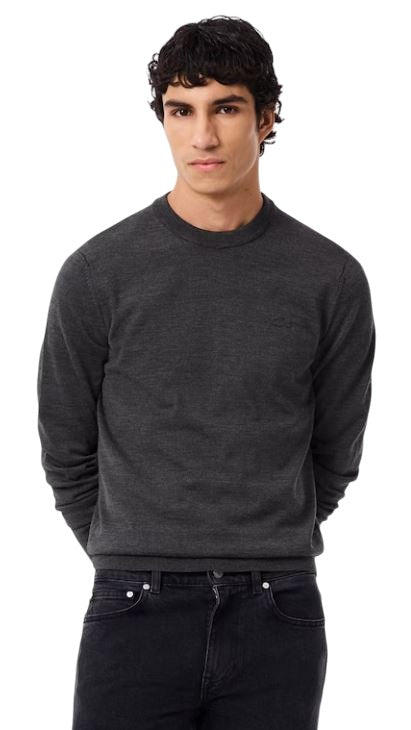 LACOSTE Minimalist Merino Wool Sweater for Men
