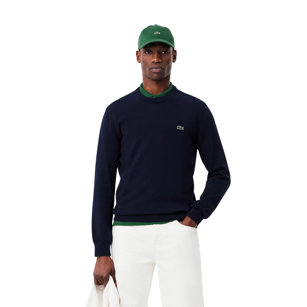 LACOSTE Classic Pullover Sweater for Men