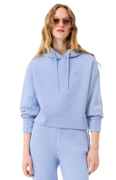 LACOSTE Cropped Sporty Elegance Hoodie