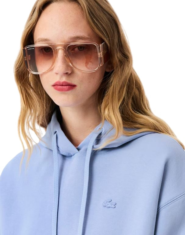 LACOSTE Cropped Sporty Elegance Hoodie