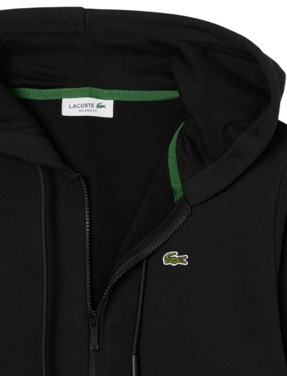 LACOSTE Elegant Mini Zip-Up Sweatshirt