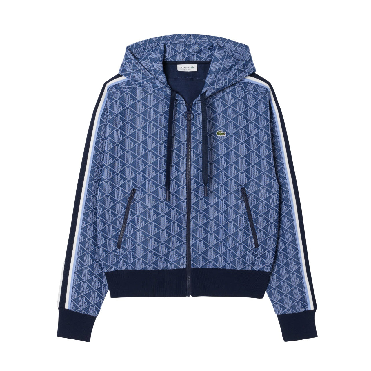 LACOSTE Monogrammed Hoodie for Women