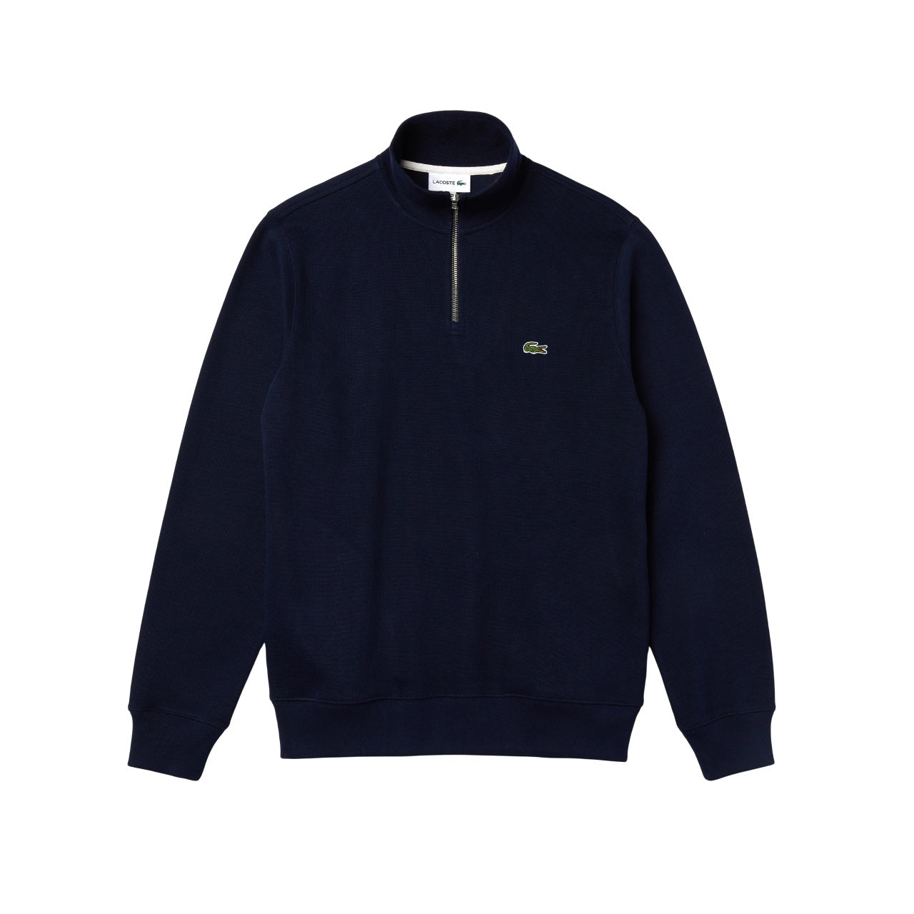 LACOSTE Classic High Neck Zip Sweatshirt for Men