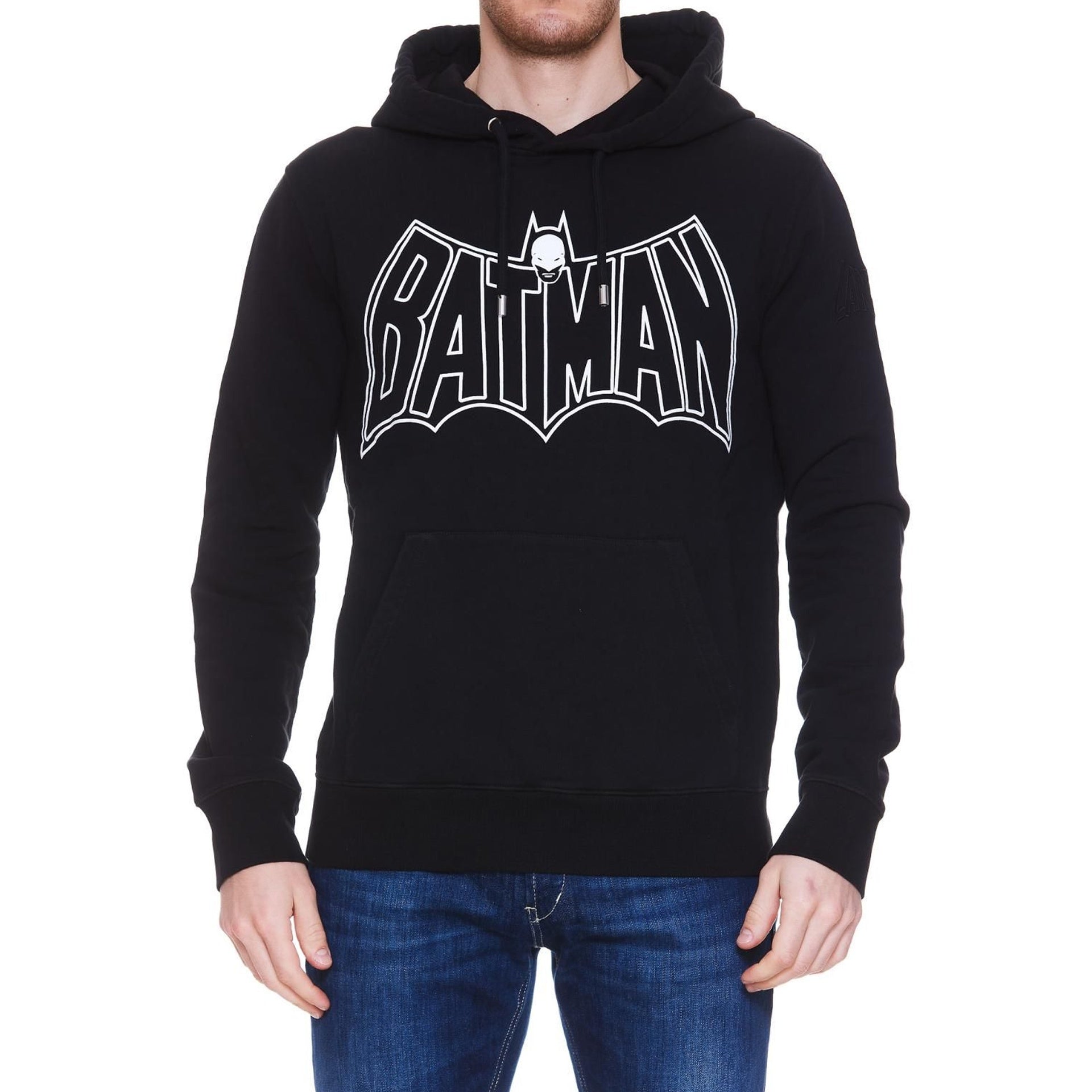 LANVIN Batman Hooded Sweatshirt - Perfect for Fall and Winter