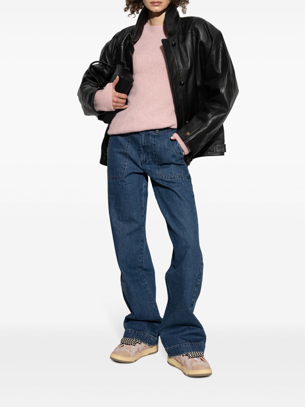 LANVIN Luxury Unisex Rosa Sneaker