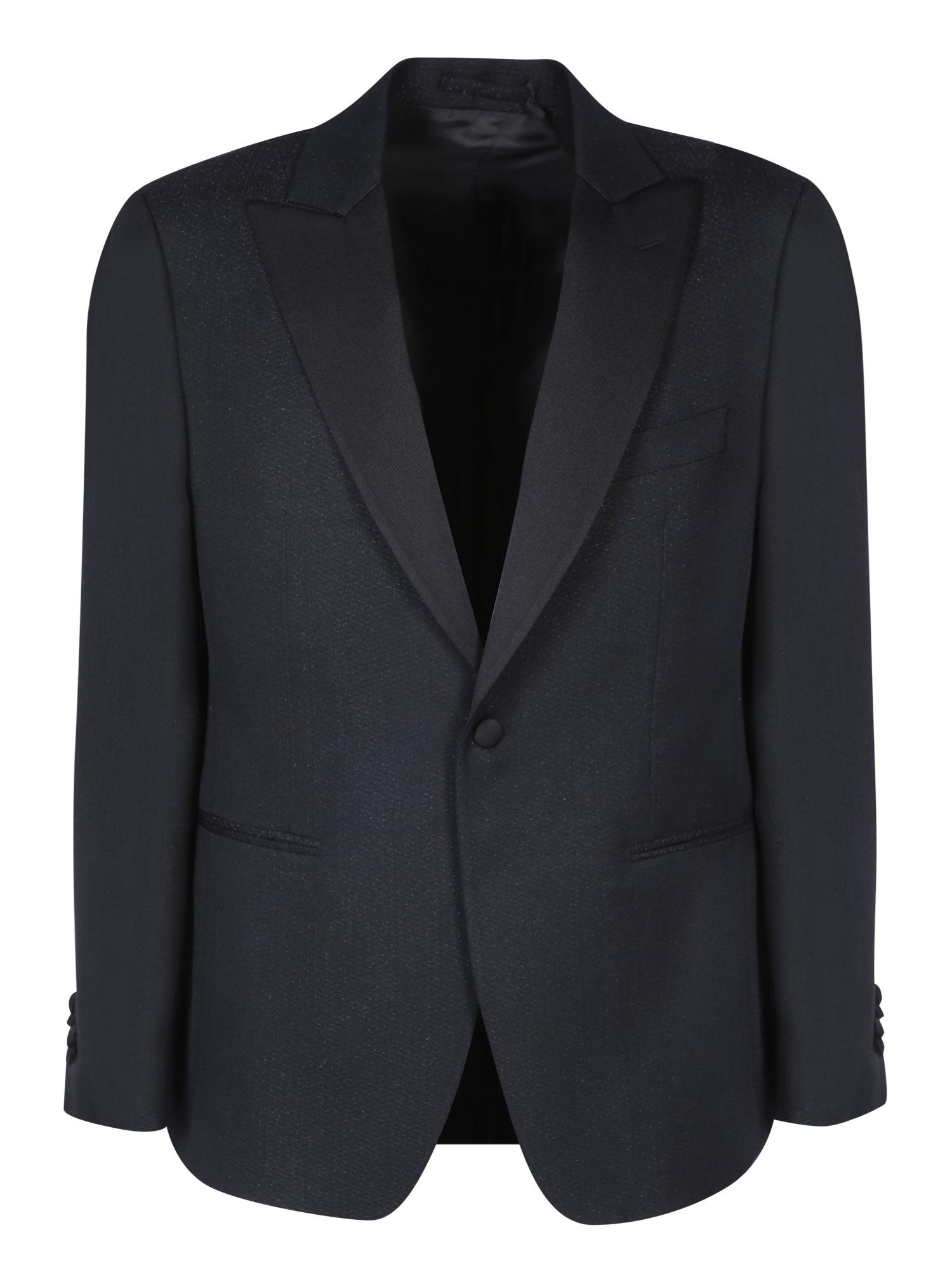 LARDINI Sophisticated Black Suit for Men - Fall Winter 24/25
