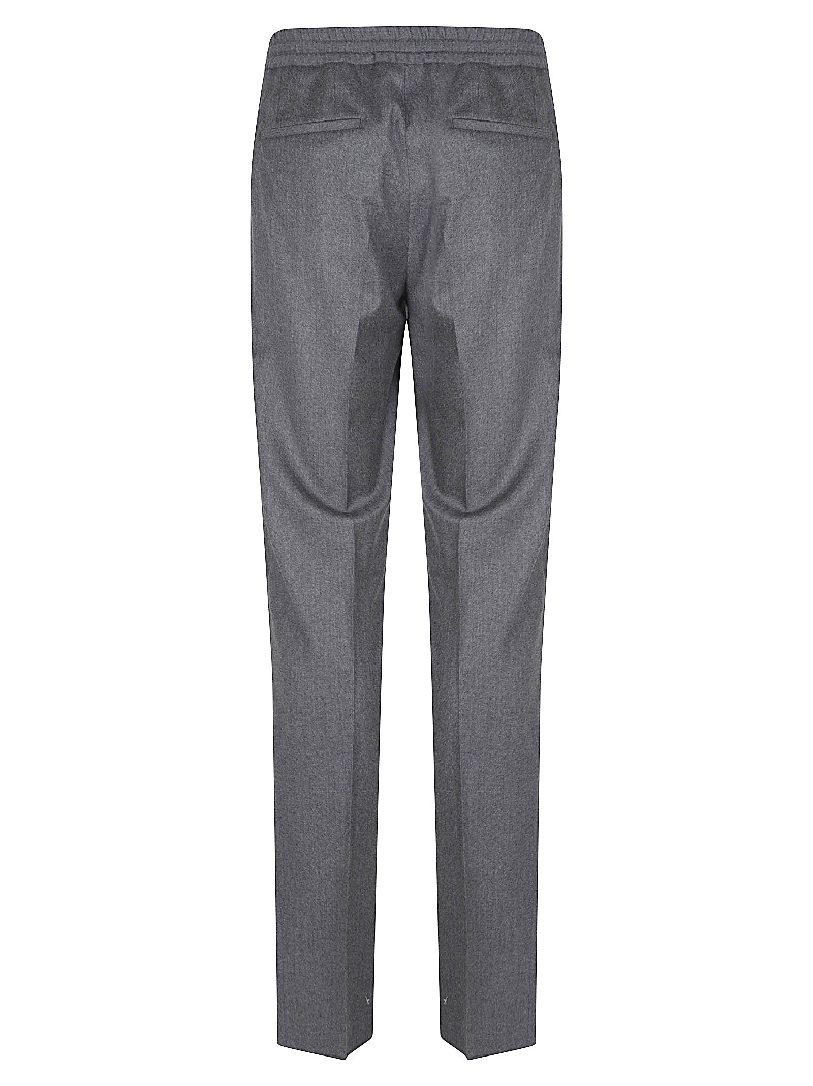LARDINI Sophisticated Wool Blend Trousers for Men