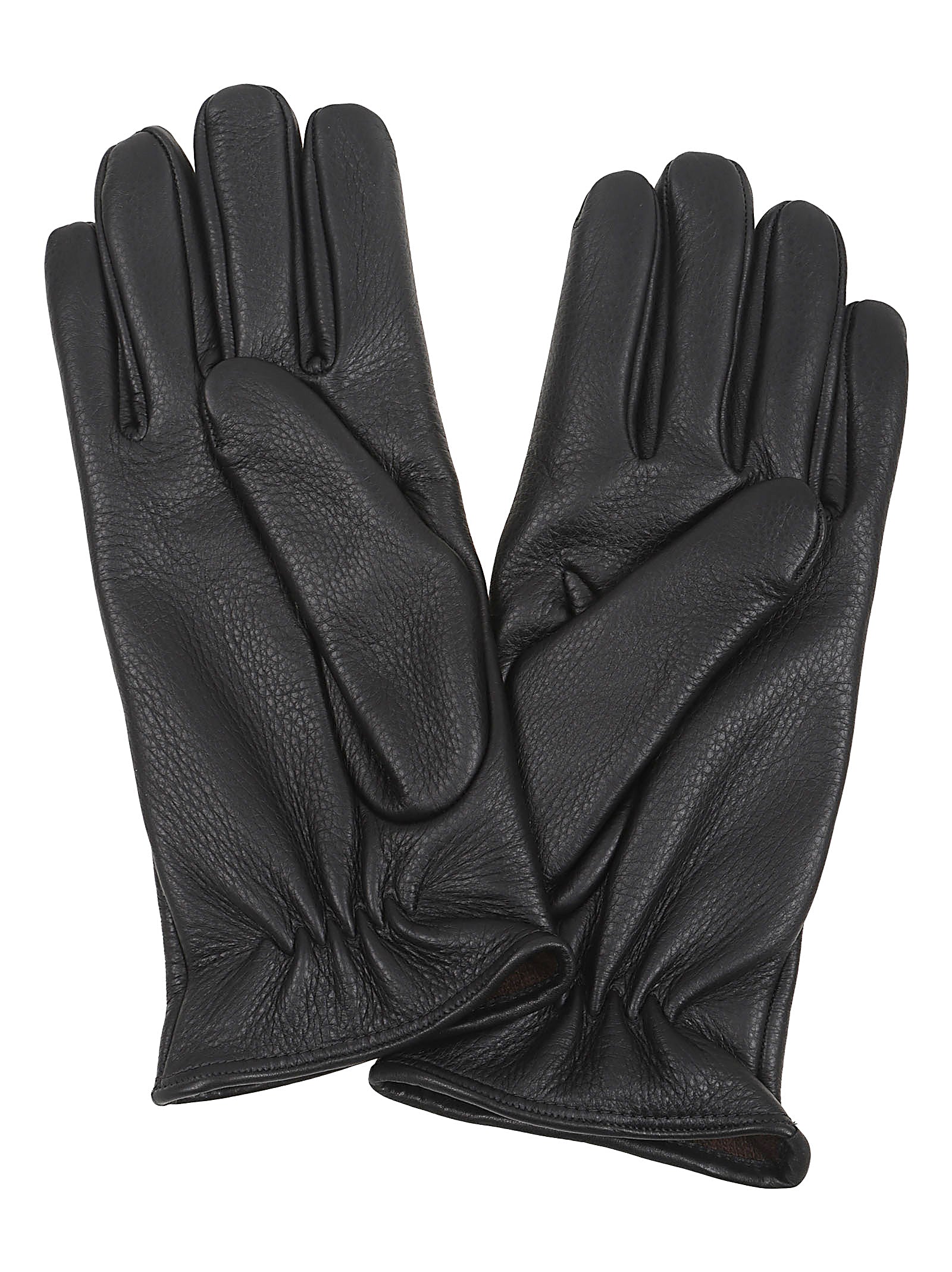 LARDINI Elegant Deer Skin Gloves for Men - FW25