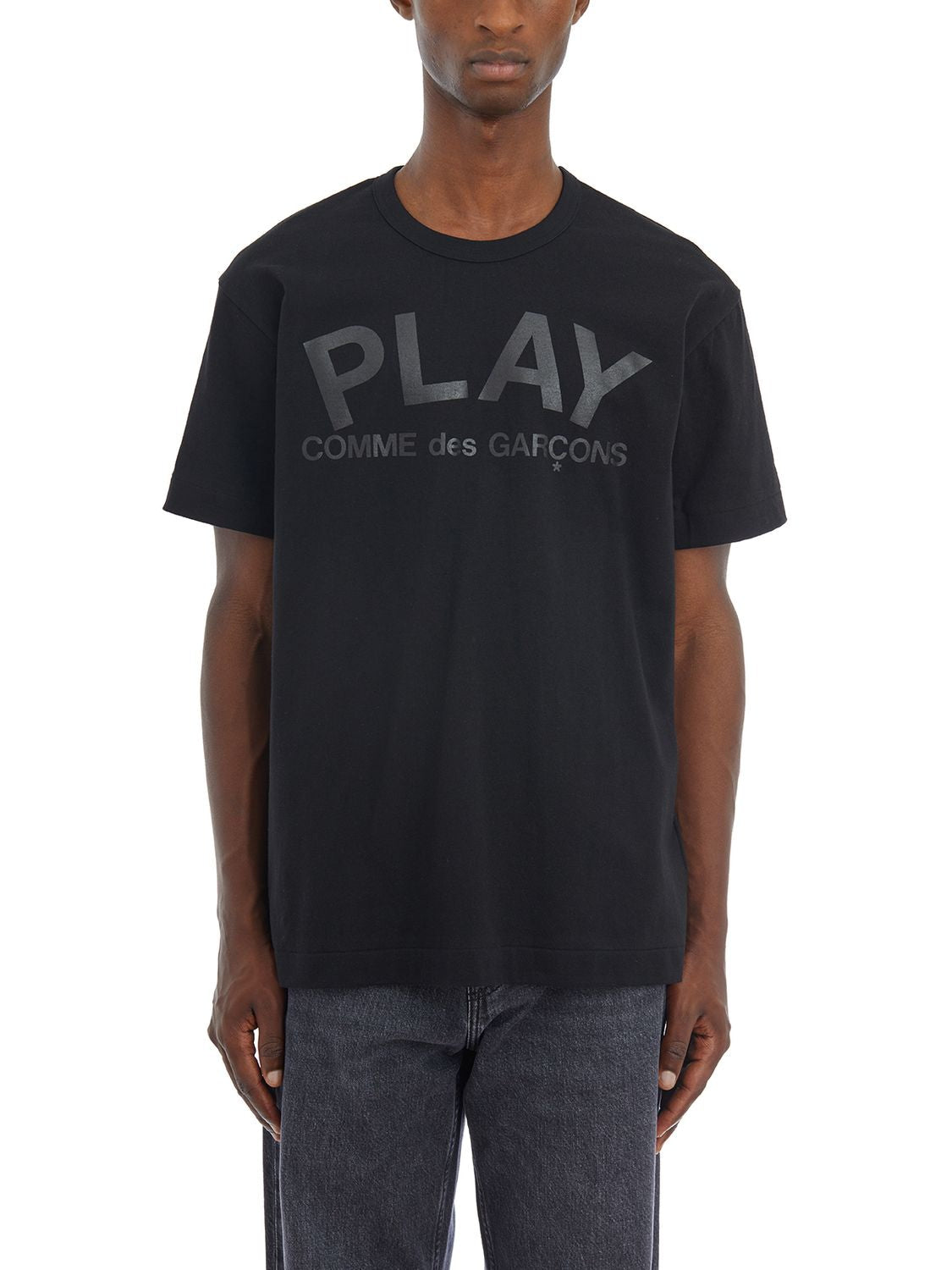 COMME DES GARÇONS PLAY Printed Cotton T-Shirt - Size L