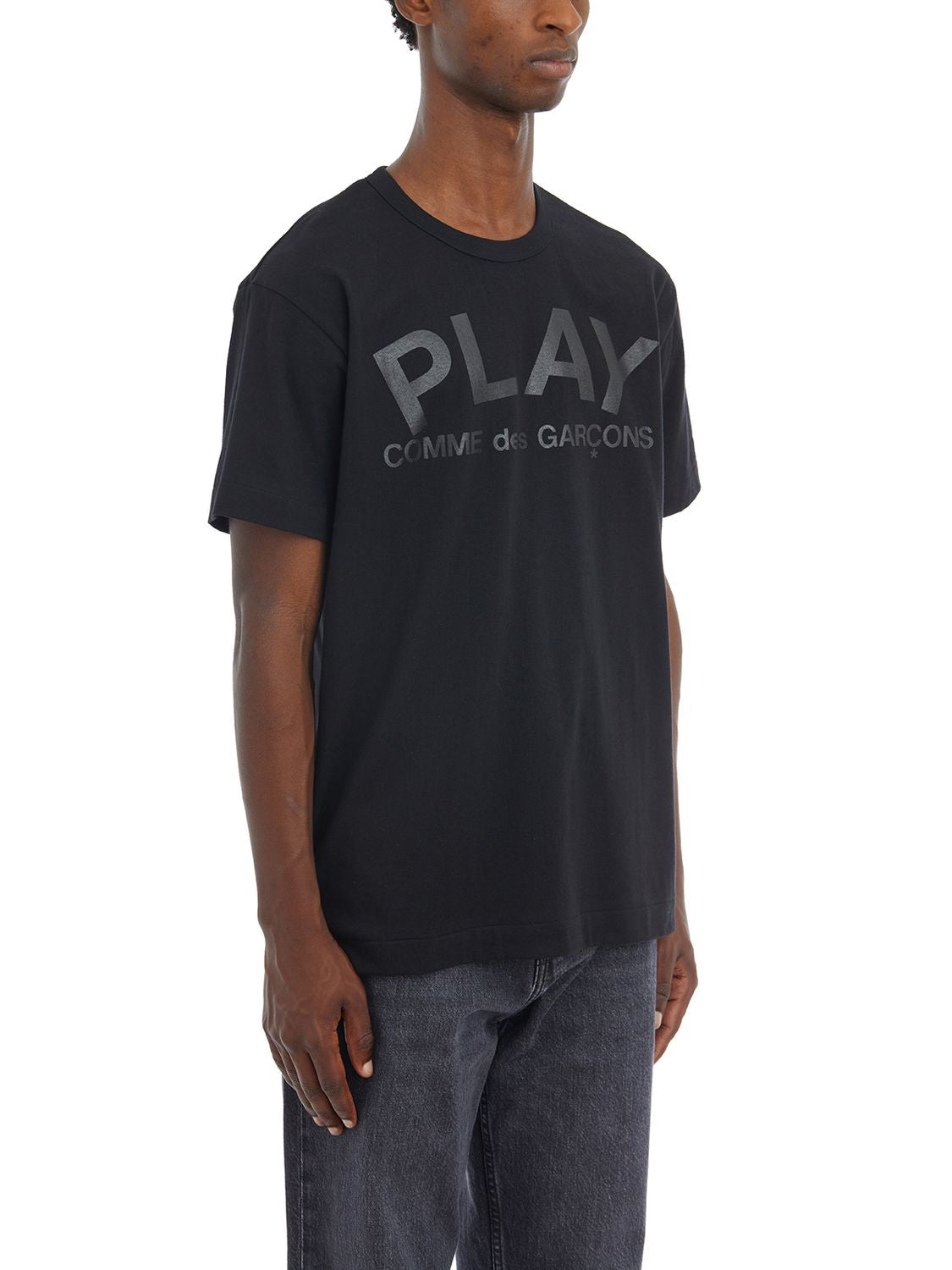 COMME DES GARÇONS PLAY Printed Cotton T-Shirt - Size L
