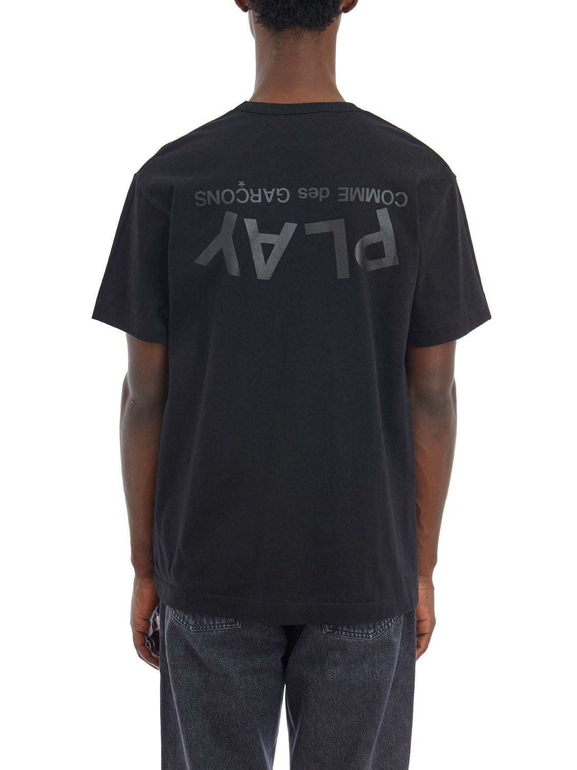 COMME DES GARÇONS PLAY Printed Cotton T-Shirt - Size L