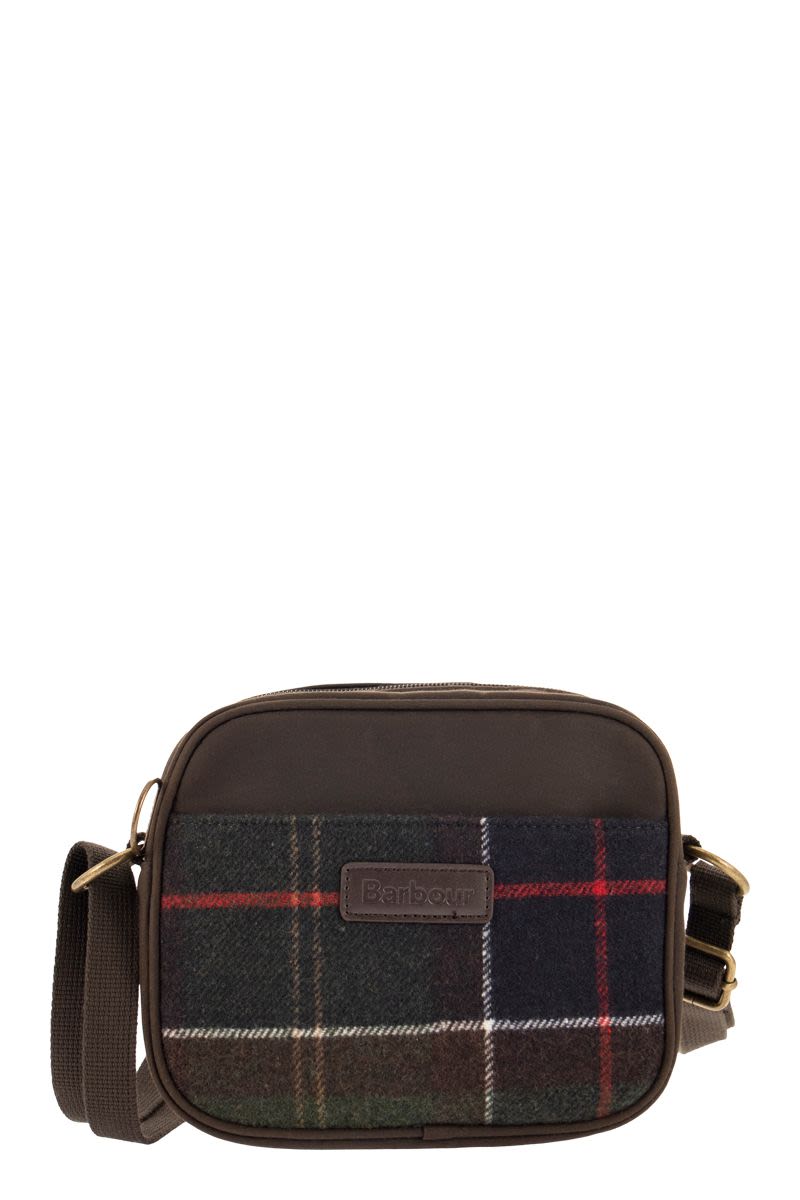 BARBOUR Classic Tartan Shoulder Handbag - 19 x 16.5 x 5 cm