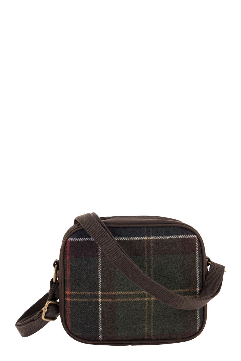 BARBOUR Classic Tartan Shoulder Handbag - 19 x 16.5 x 5 cm