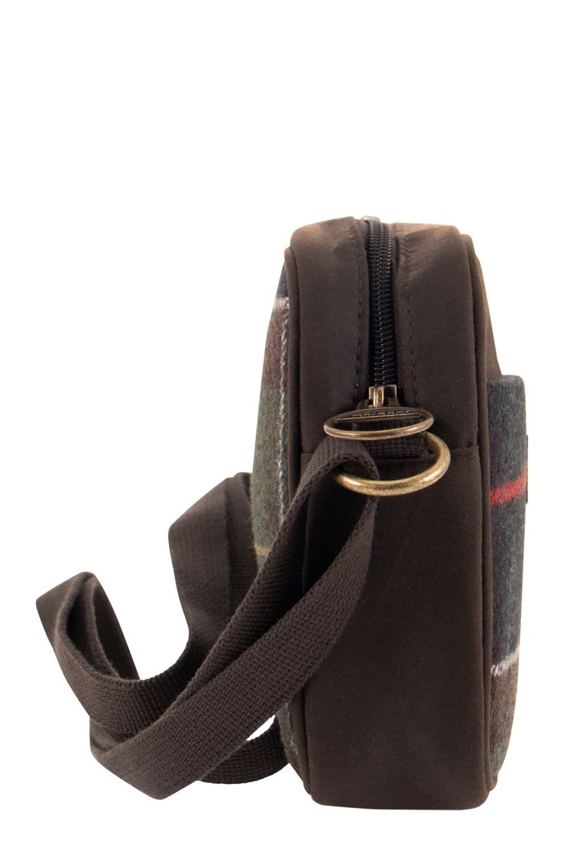 BARBOUR Classic Tartan Shoulder Handbag - 19 x 16.5 x 5 cm