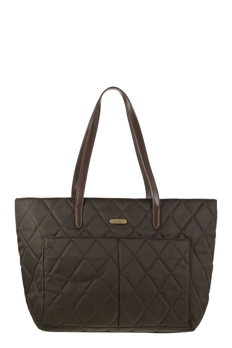 BARBOUR Quilted Shopping Handbag 47.5 x 29 x 13 CM