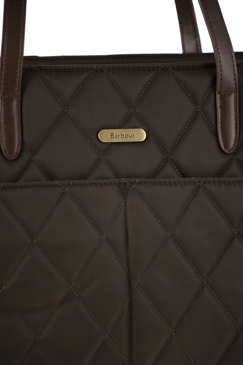 BARBOUR Quilted Shopping Handbag 47.5 x 29 x 13 CM
